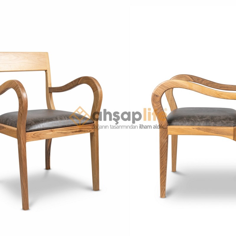 Özel Detay Ceviz Sandalye Modeli