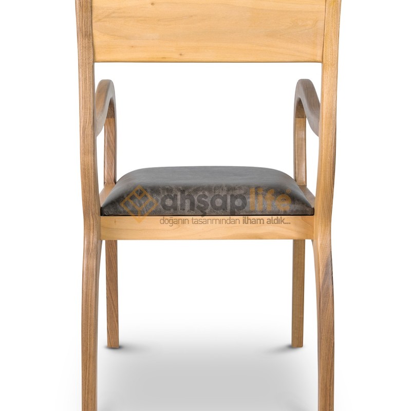 Özel Trend Ceviz Sandalye Modeli